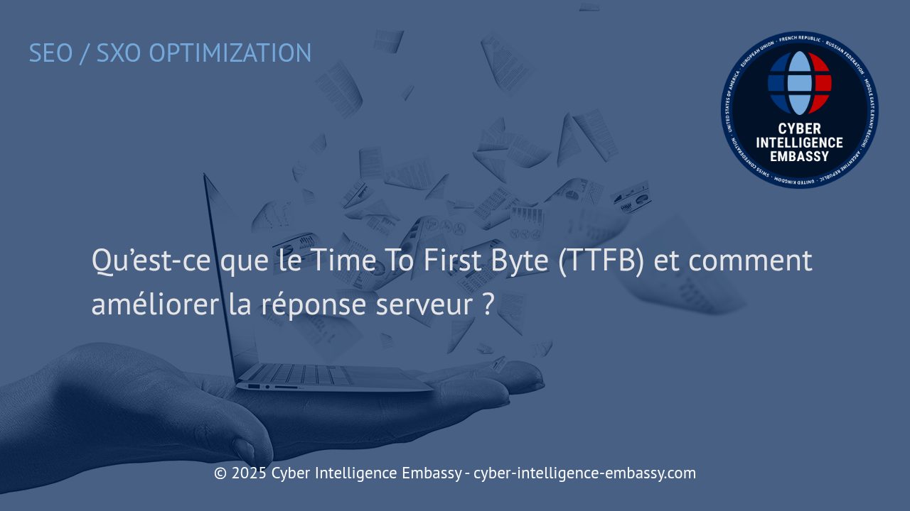 Optimiser le Time To First Byte (TTFB) : Comprendre et accélérer la réponse de votre serveur