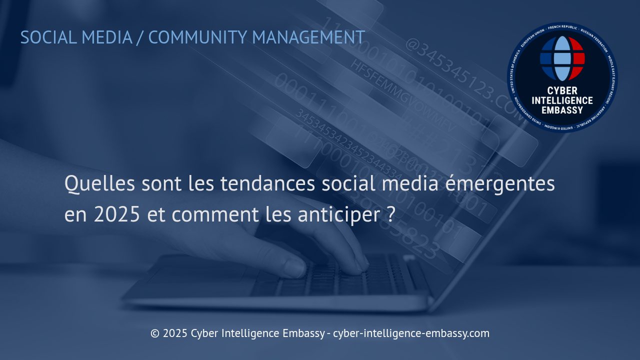 Anticiper les Tendances Social Media de 2025 : Vers une Nouvelle Génération d'Opportunités Digitales