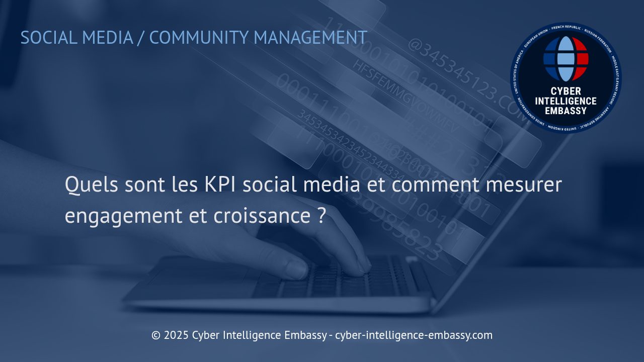 Maîtriser vos réseaux sociaux : Comprendre, mesurer et maximiser vos KPI pour l'engagement et la croissance