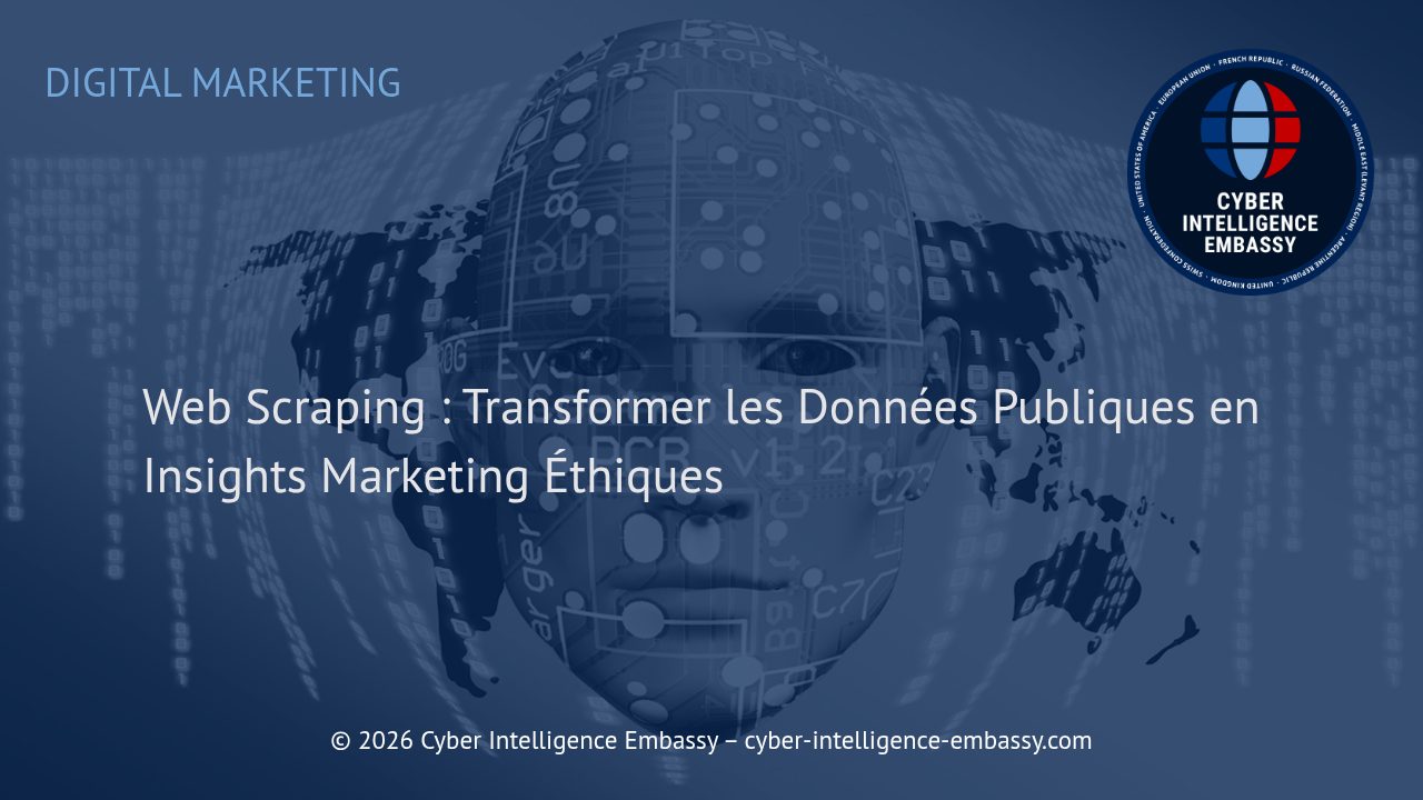Web Scraping : Transformer les Données Publiques en Insights Marketing Éthiques