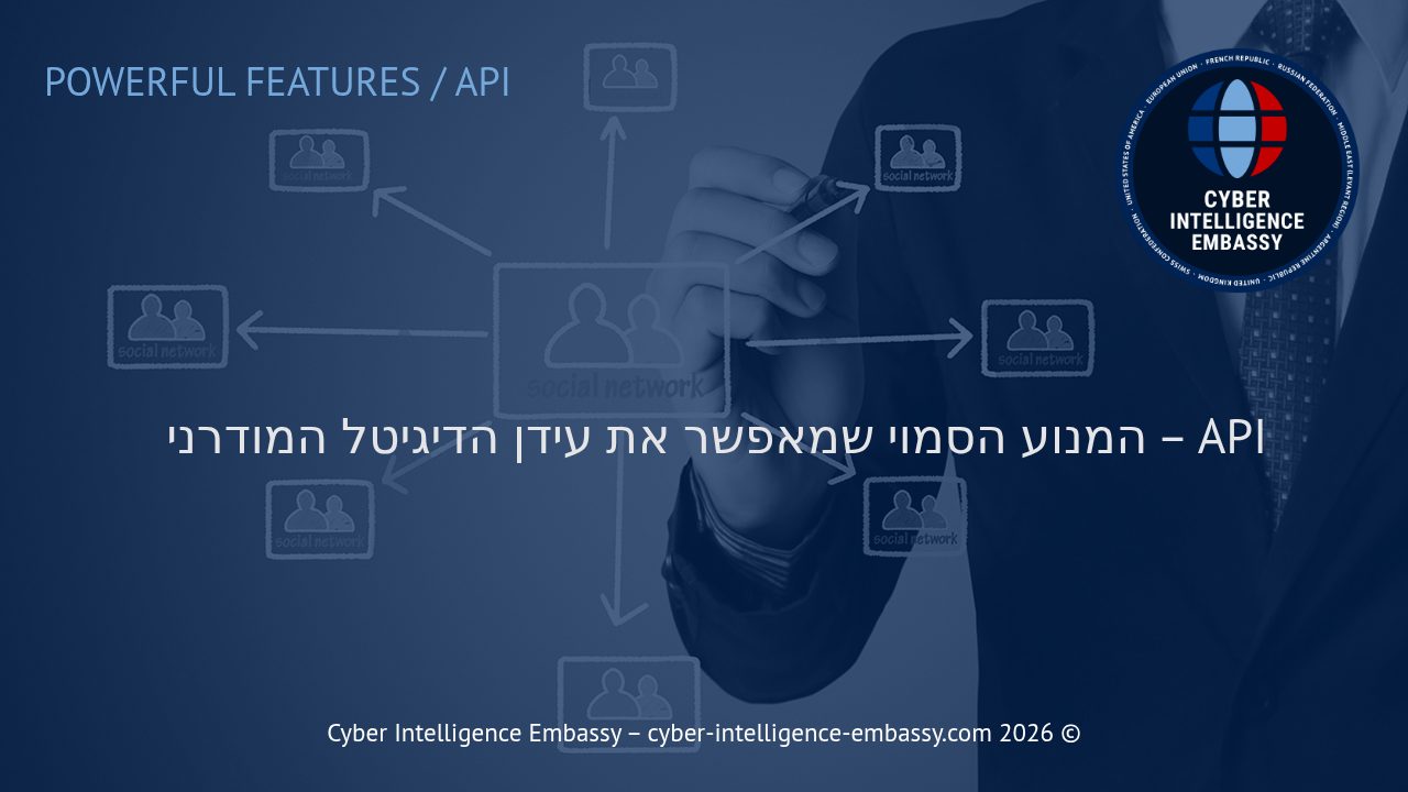 API – המנוע הסמוי שמאפשר את עידן הדיגיטל המודרני