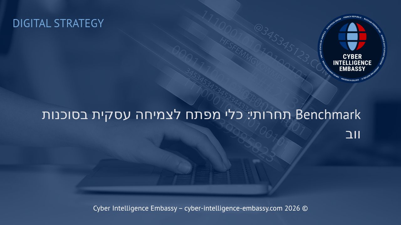 Benchmark תחרותי: כלי מפתח לצמיחה עסקית בסוכנות ווב