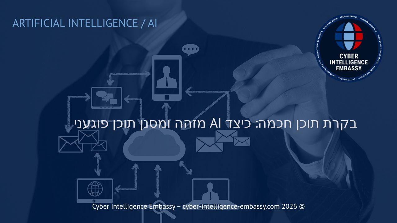 בקרת תוכן חכמה: כיצד AI מזהה ומסנן תוכן פוגעני