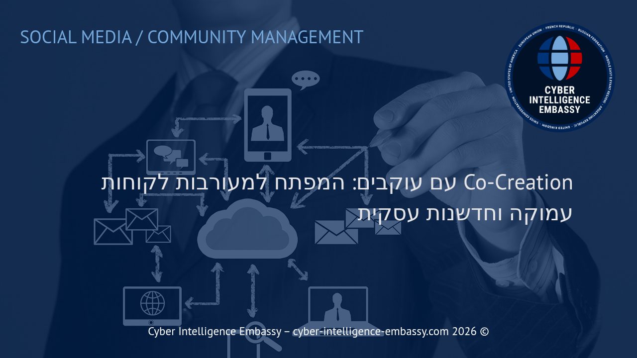 Co-Creation עם עוקבים: המפתח למעורבות לקוחות עמוקה וחדשנות עסקית