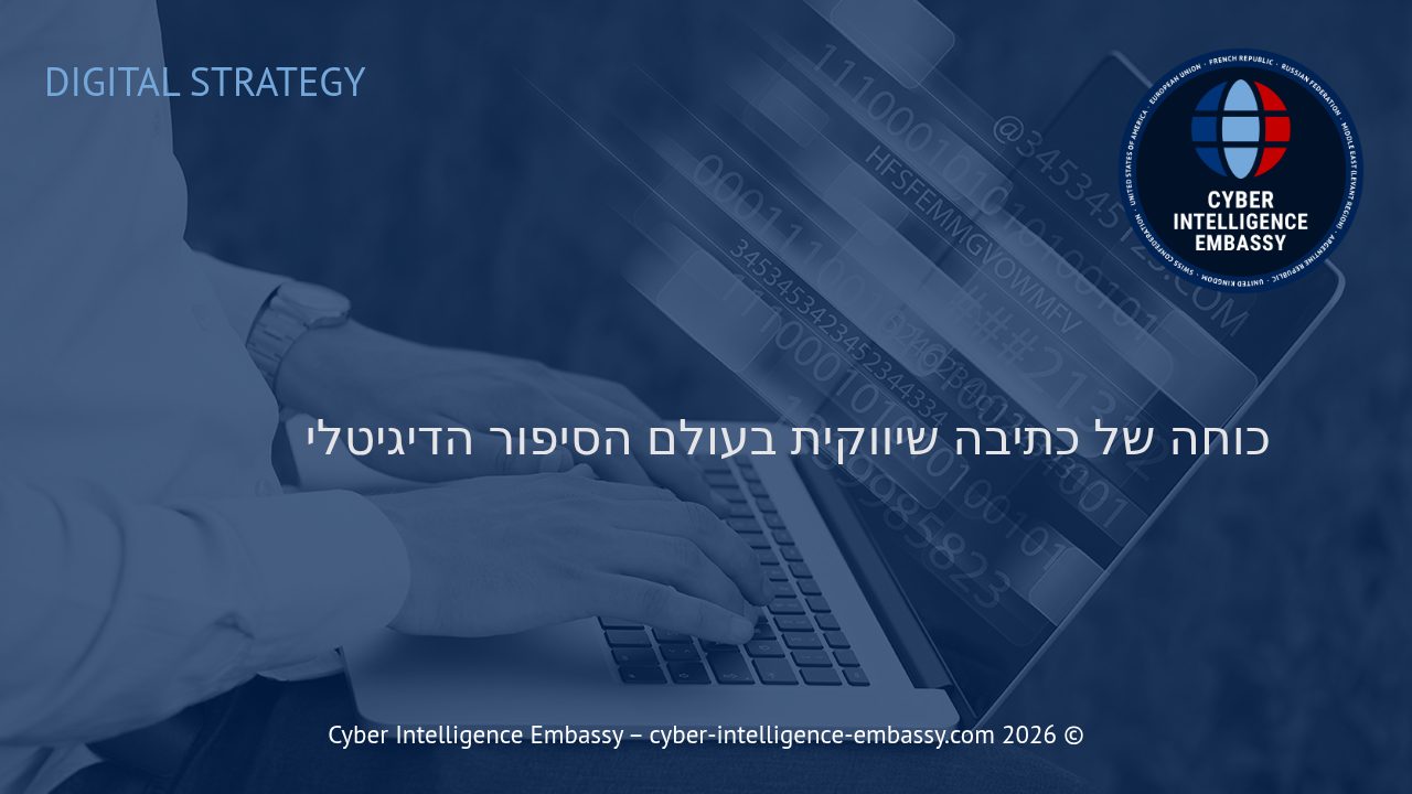 כוחה של כתיבה שיווקית בעולם הסיפור הדיגיטלי