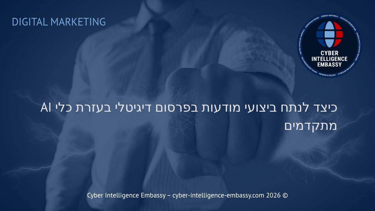 כיצד לנתח ביצועי מודעות בפרסום דיגיטלי בעזרת כלי AI מתקדמים