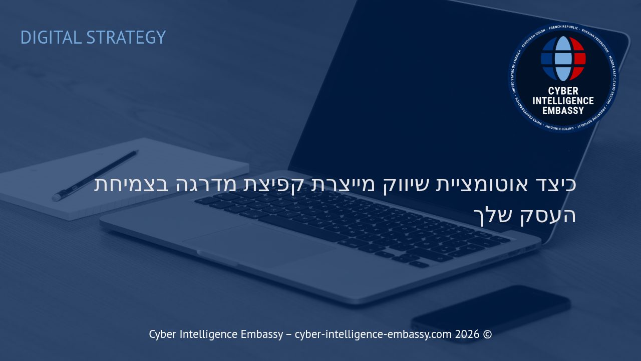 כיצד אוטומציית שיווק מייצרת קפיצת מדרגה בצמיחת העסק שלך