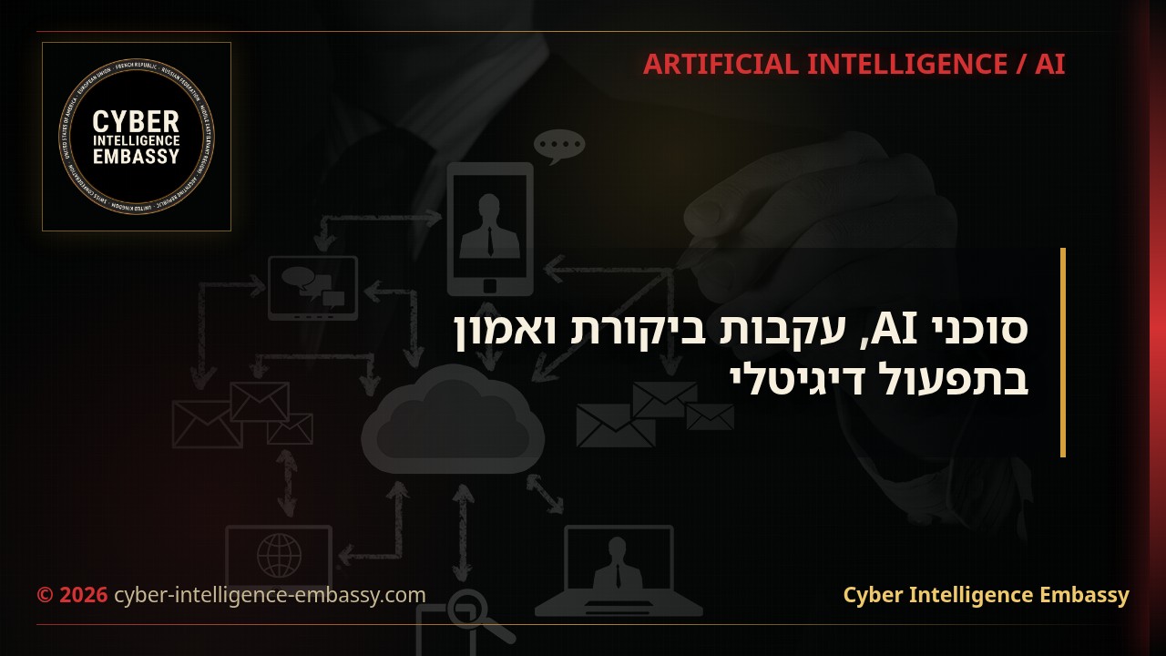 סוכני AI, עקבות ביקורת ואמון בתפעול דיגיטלי
