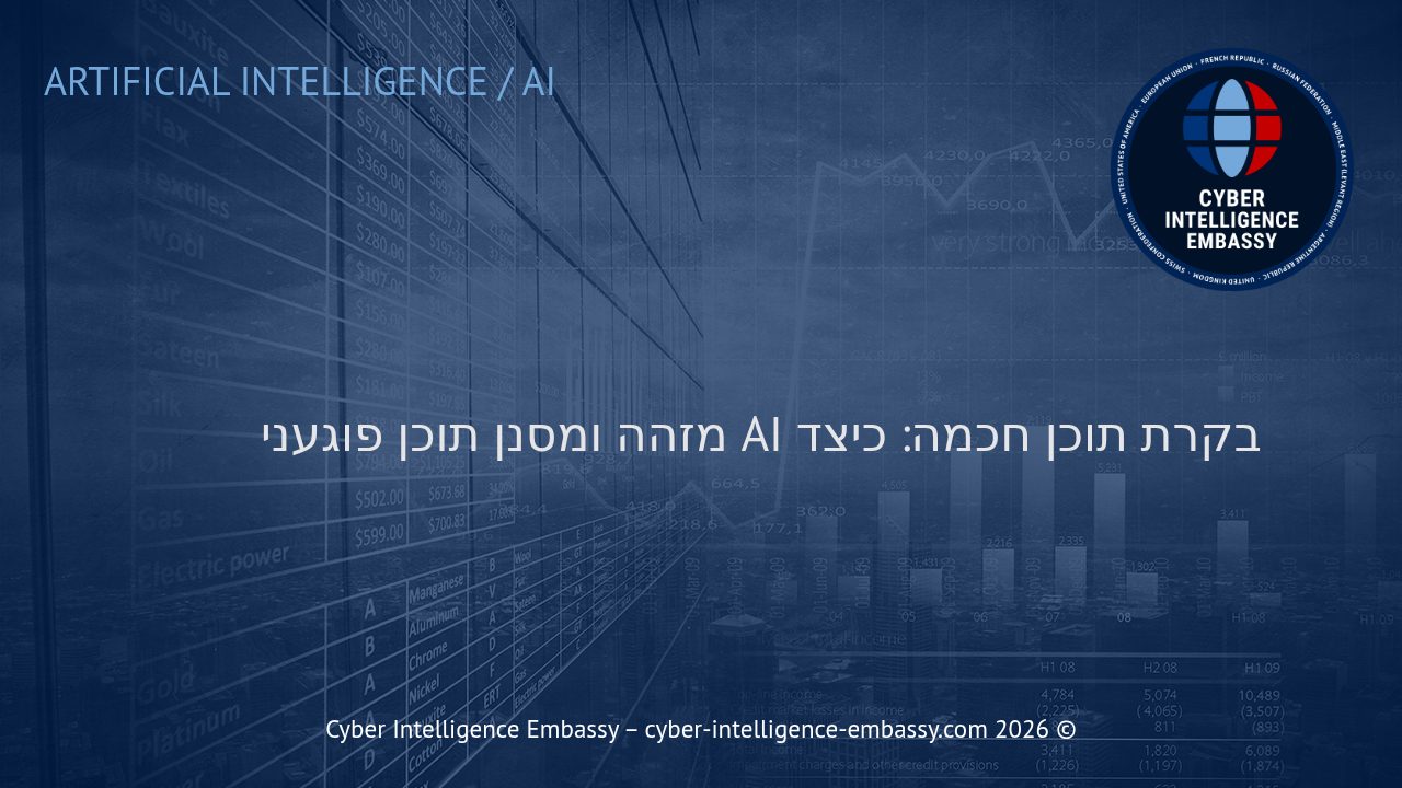 בקרת תוכן חכמה: כיצד AI מזהה ומסנן תוכן פוגעני