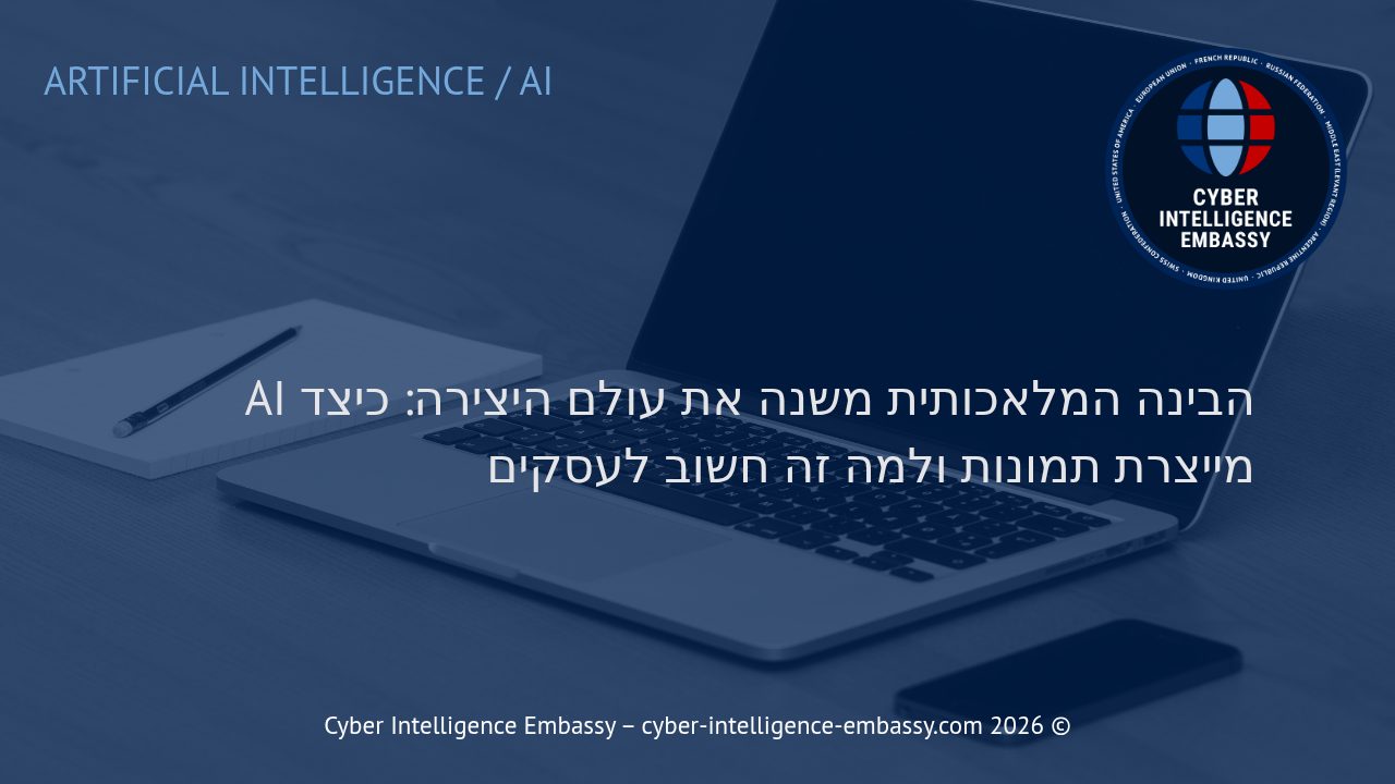 הבינה המלאכותית משנה את עולם היצירה: כיצד AI מייצרת תמונות ולמה זה חשוב לעסקים