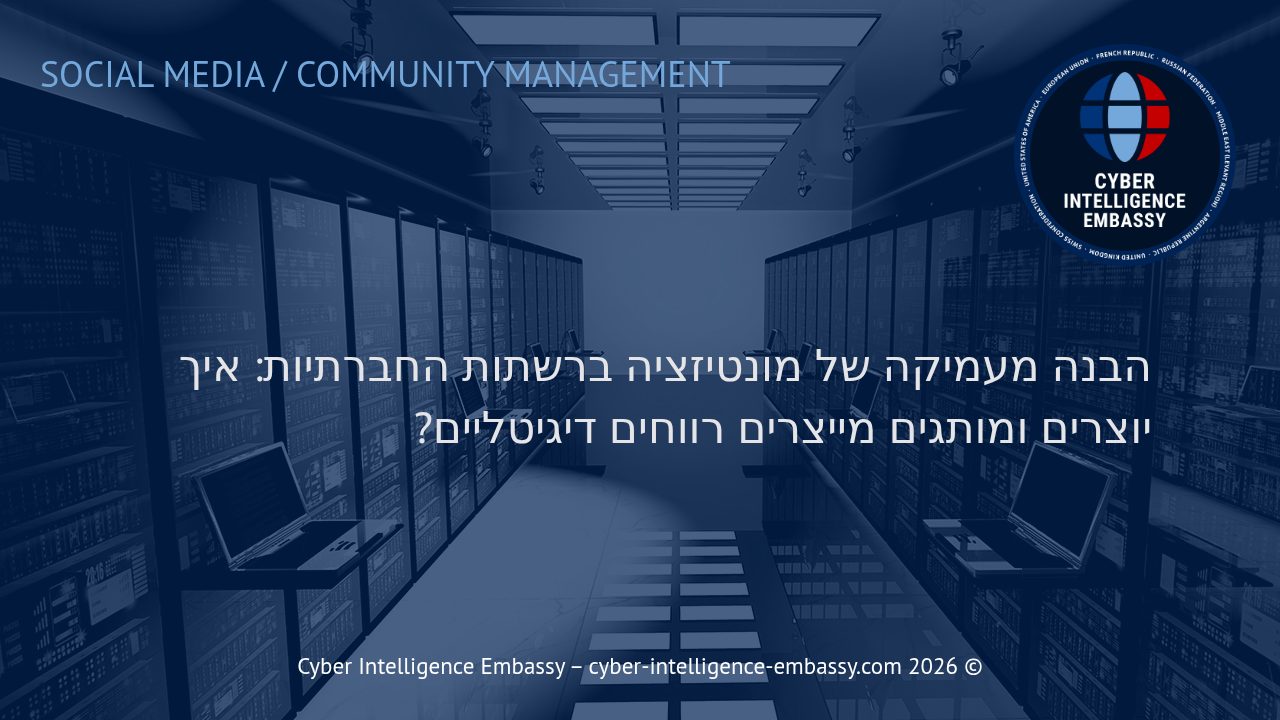 הבנה מעמיקה של מונטיזציה ברשתות החברתיות: איך יוצרים ומותגים מייצרים רווחים דיגיטליים?