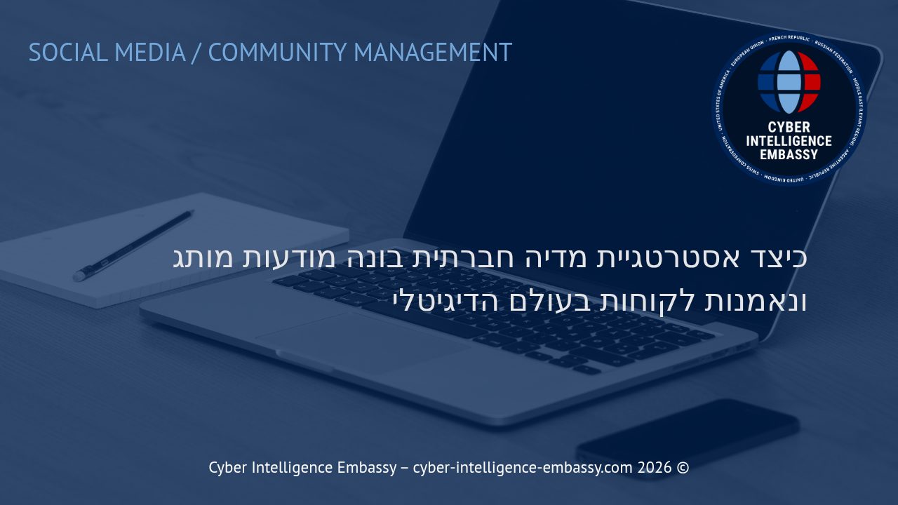 כיצד אסטרטגיית מדיה חברתית בונה מודעות מותג ונאמנות לקוחות בעולם הדיגיטלי