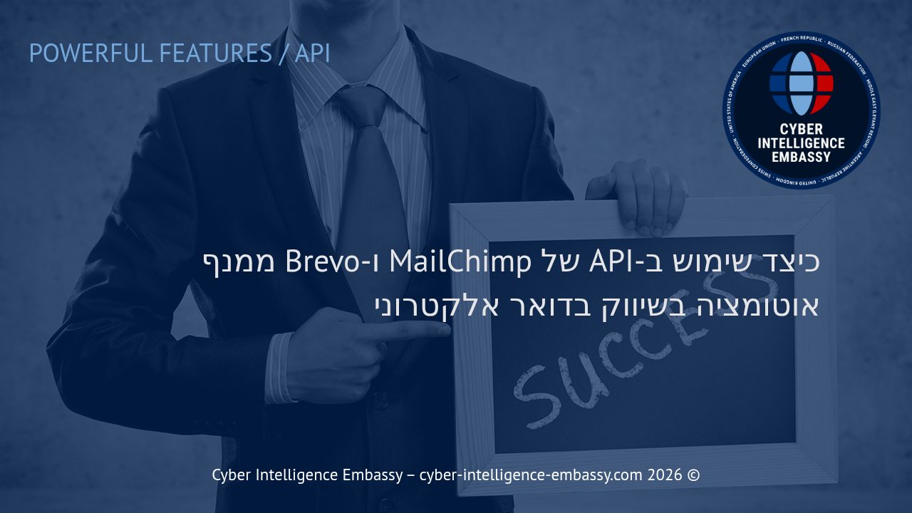 כיצד שימוש ב-API של MailChimp ו-Brevo ממנף אוטומציה בשיווק בדואר אלקטרוני