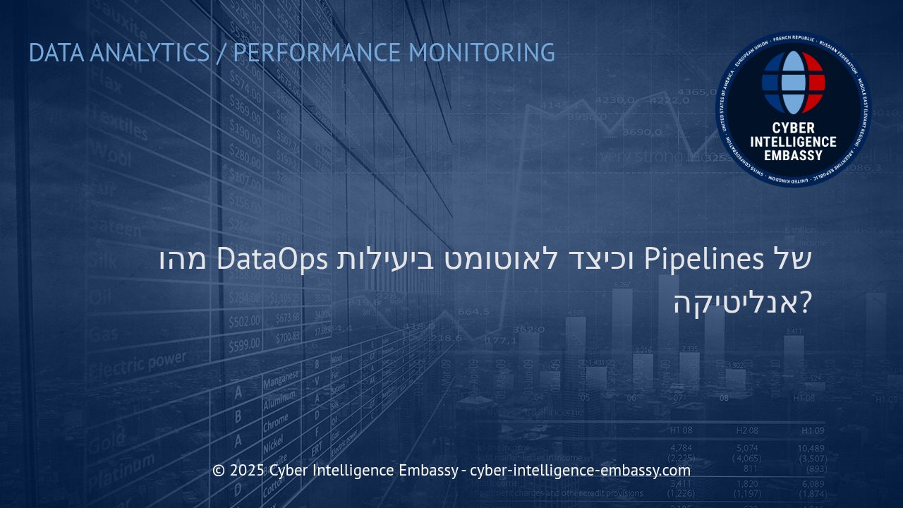 DataOps: מייעול ואוטומציה של Pipelines באנליטיקה עסקית
