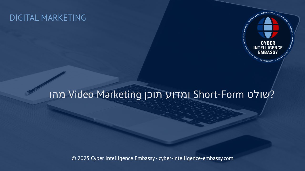שיווק בוידאו: למה פורמטים קצרים דוחפים עסקים קדימה בעולם הדיגיטלי?