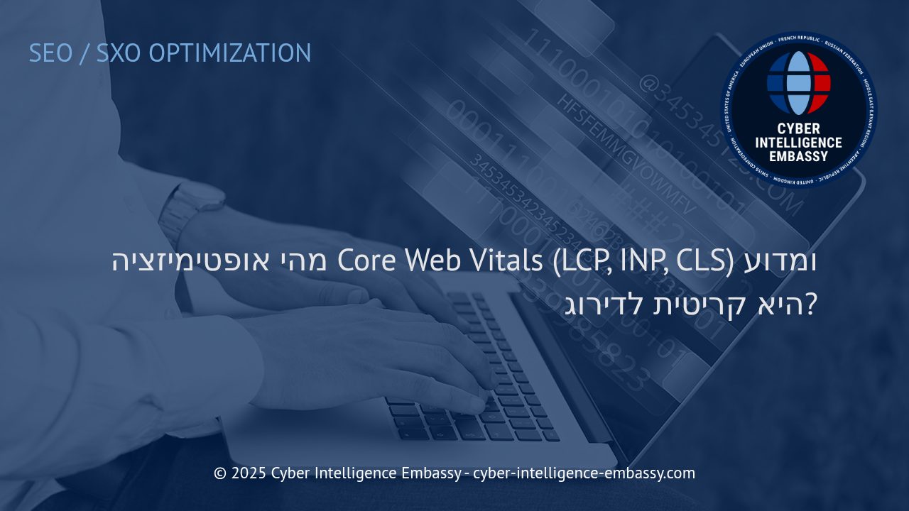 המדריך לעסקים: אופטימיזציית Core Web Vitals והשפעתה על הדירוג האורגני
