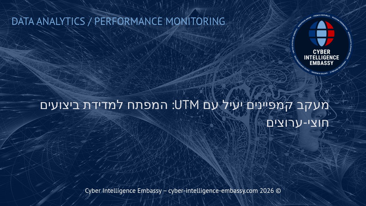 מעקב קמפיינים יעיל עם UTM: המפתח למדידת ביצועים חוצי-ערוצים