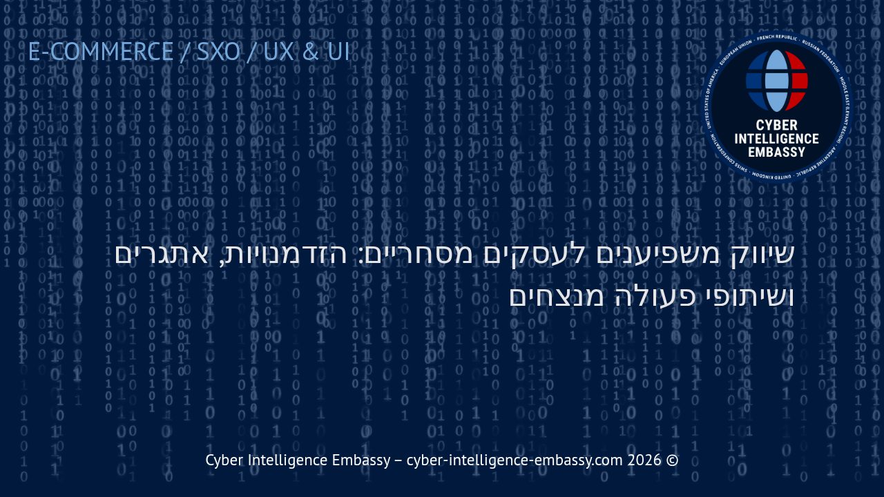 שיווק משפיענים לעסקים מסחריים: הזדמנויות, אתגרים ושיתופי פעולה מנצחים