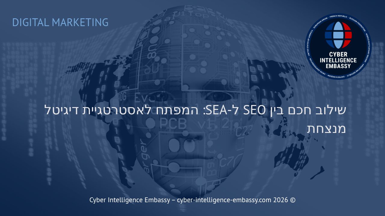 שילוב חכם בין SEO ל-SEA: המפתח לאסטרטגיית דיגיטל מנצחת