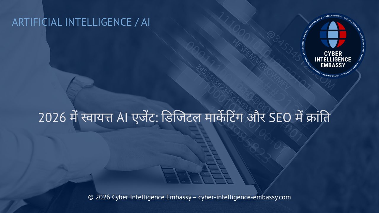 2026 में स्वायत्त AI एजेंट: डिजिटल मार्केटिंग और SEO में क्रांति