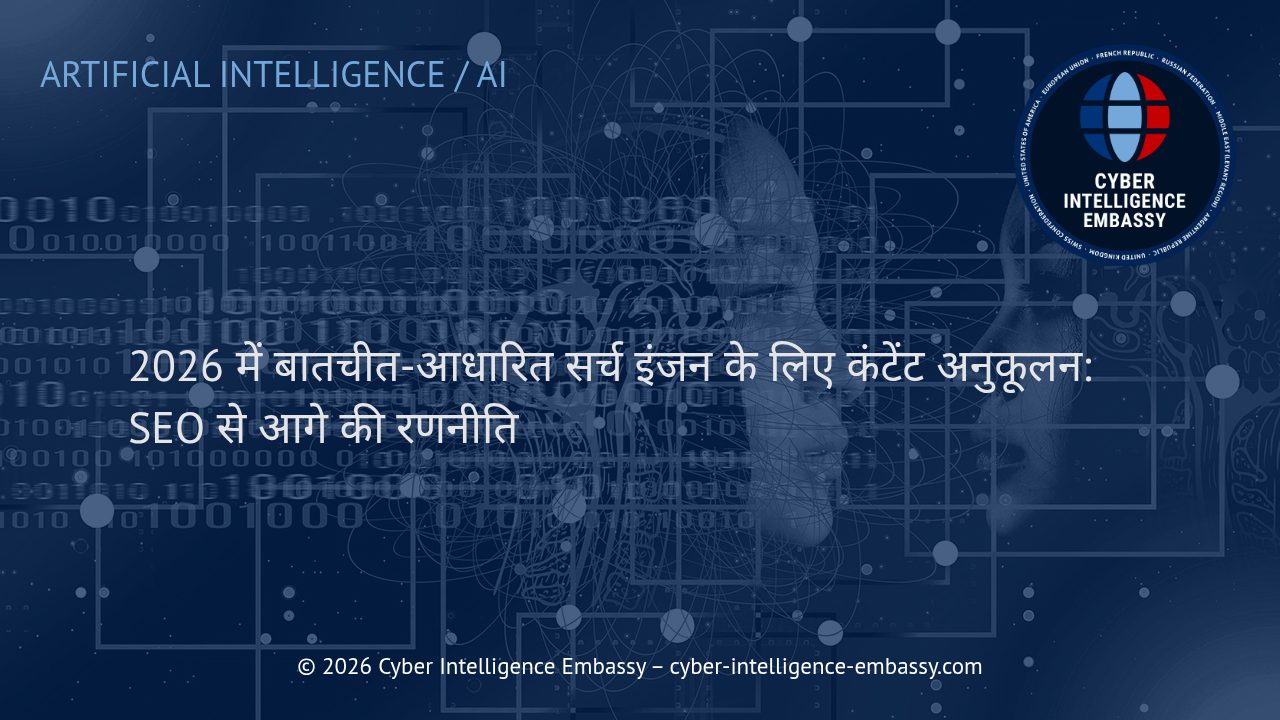 2026 में बातचीत-आधारित सर्च इंजन के लिए कंटेंट अनुकूलन: SEO से आगे की रणनीति
