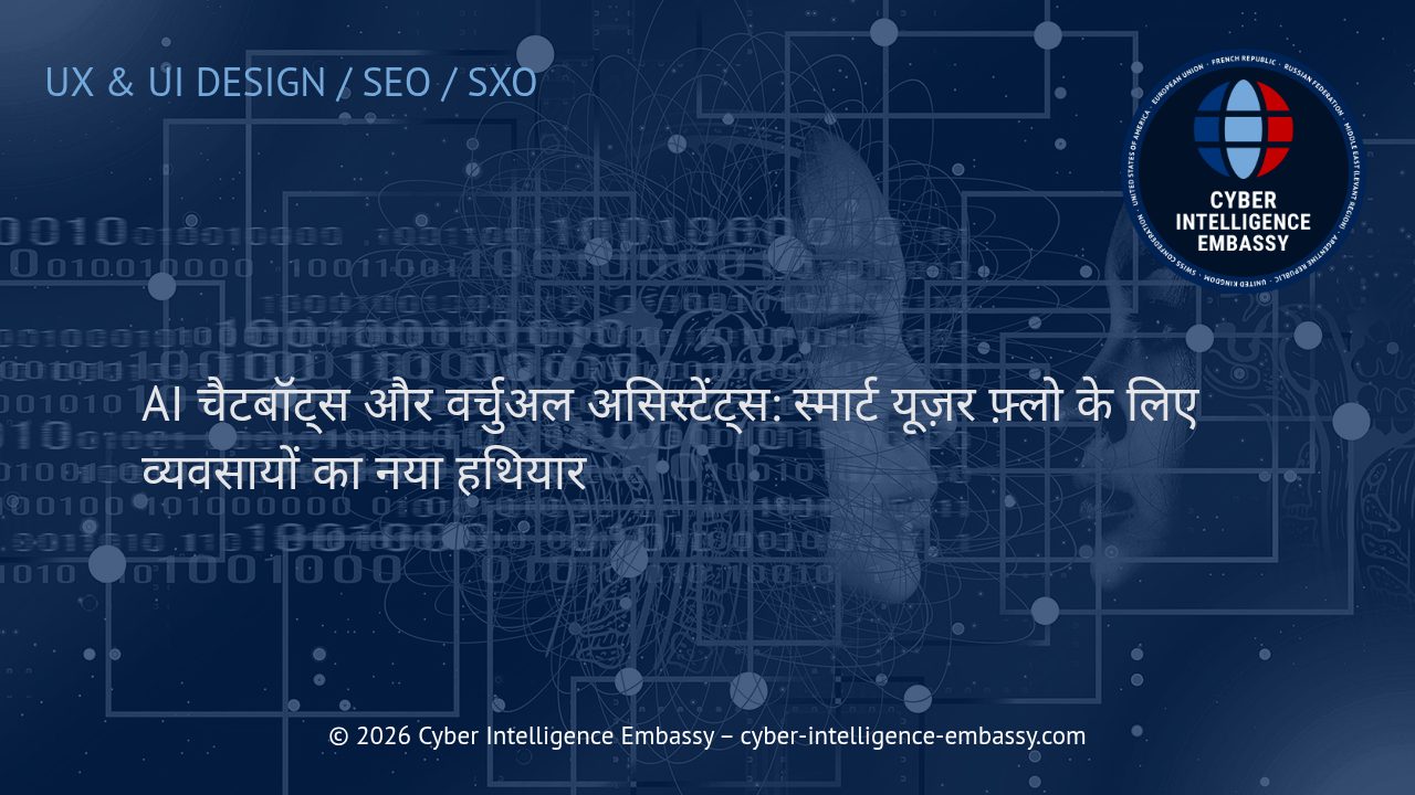 AI चैटबॉट्स और वर्चुअल असिस्टेंट्स: स्मार्ट यूज़र फ़्लो के लिए व्यवसायों का नया हथियार