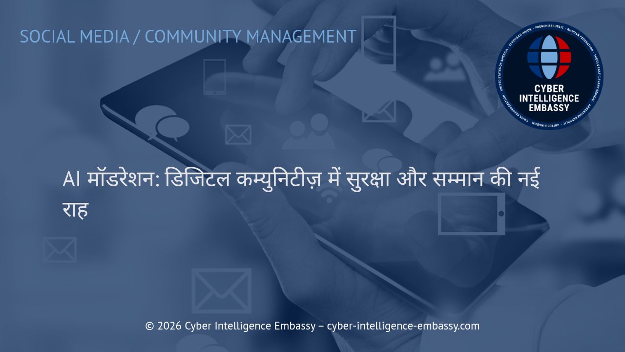 AI मॉडरेशन: डिजिटल कम्युनिटीज़ में सुरक्षा और सम्मान की नई राह