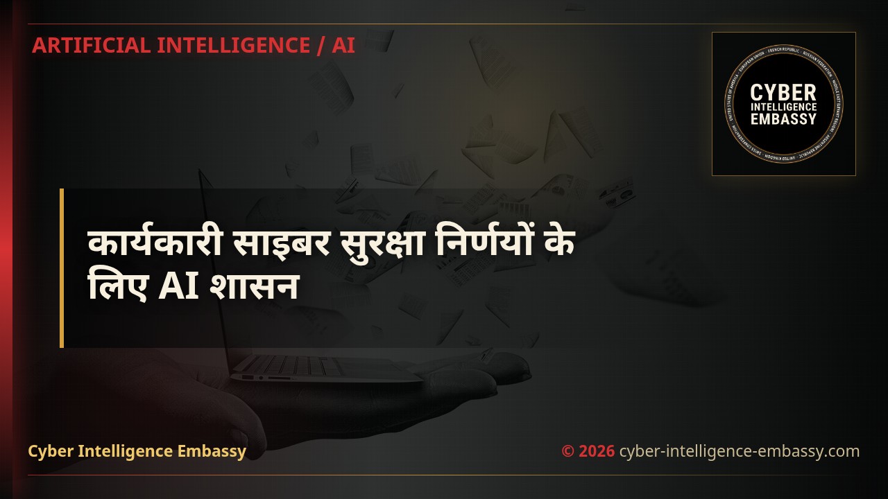कार्यकारी साइबर सुरक्षा निर्णयों के लिए AI शासन