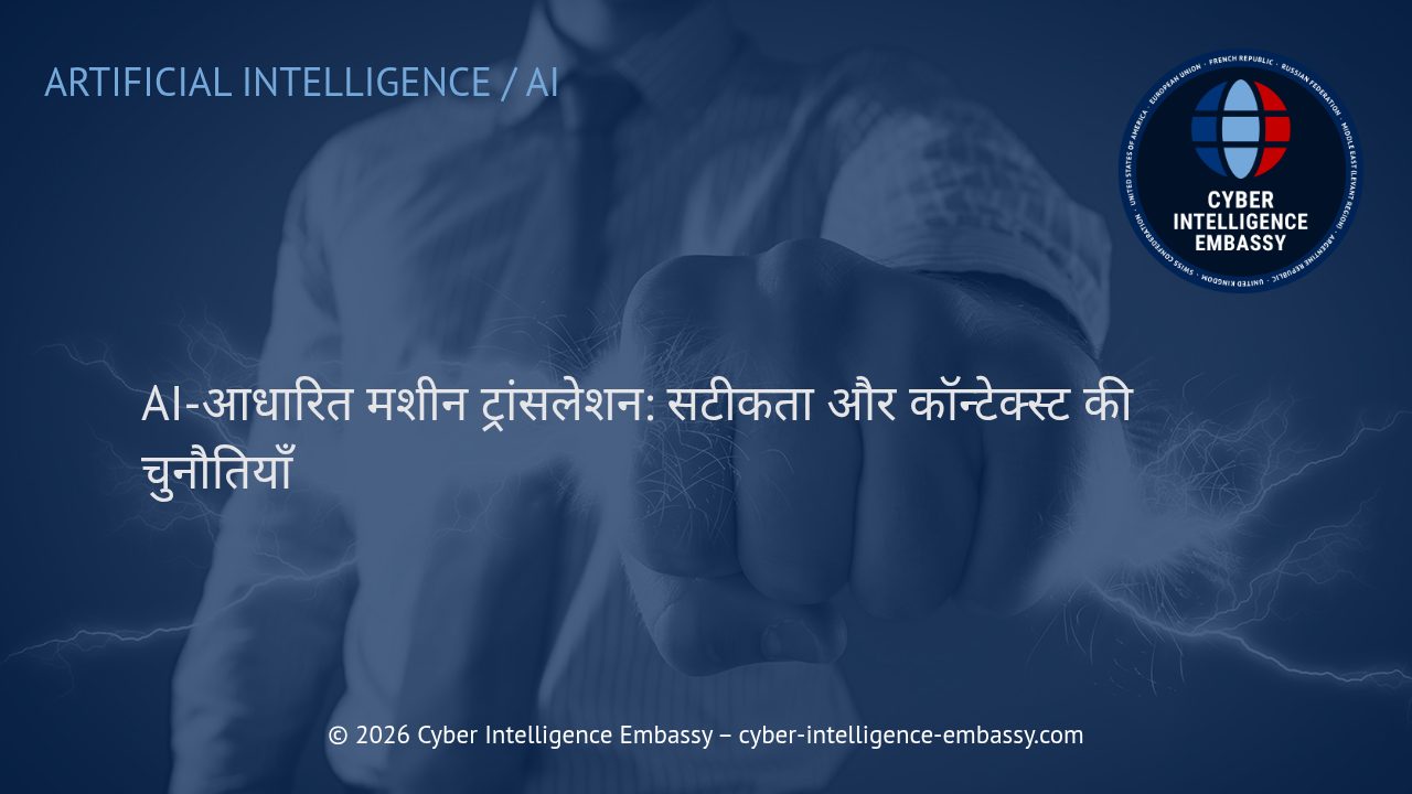AI-आधारित मशीन ट्रांसलेशन: सटीकता और कॉन्टेक्स्ट की चुनौतियाँ