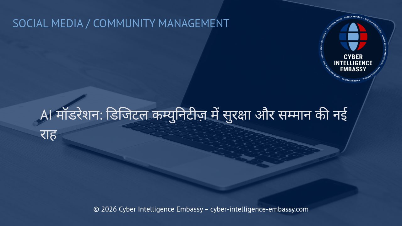 AI मॉडरेशन: डिजिटल कम्युनिटीज़ में सुरक्षा और सम्मान की नई राह