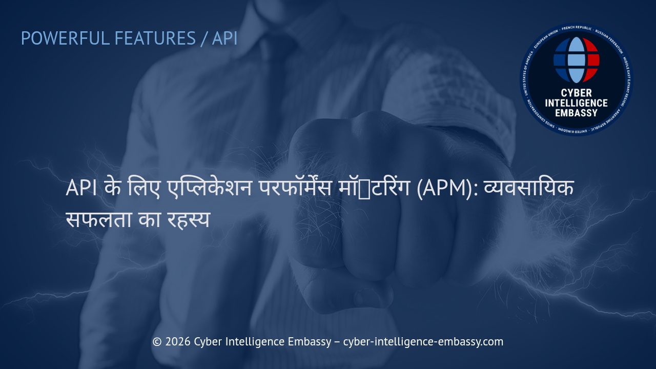 API के लिए एप्लिकेशन परफॉर्मेंस मॉ니टरिंग (APM): व्यवसायिक सफलता का रहस्य