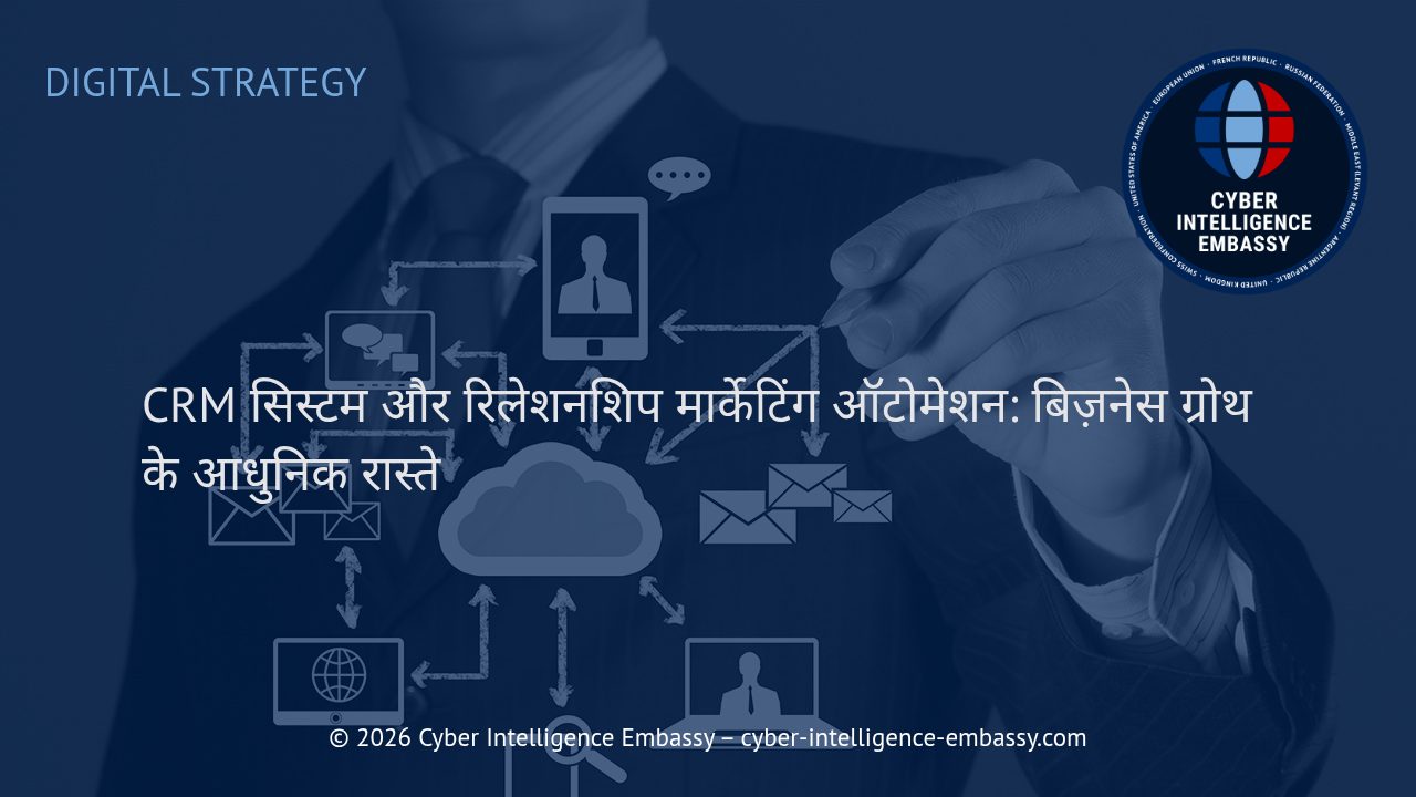 CRM सिस्टम और रिलेशनशिप मार्केटिंग ऑटोमेशन: बिज़नेस ग्रोथ के आधुनिक रास्ते