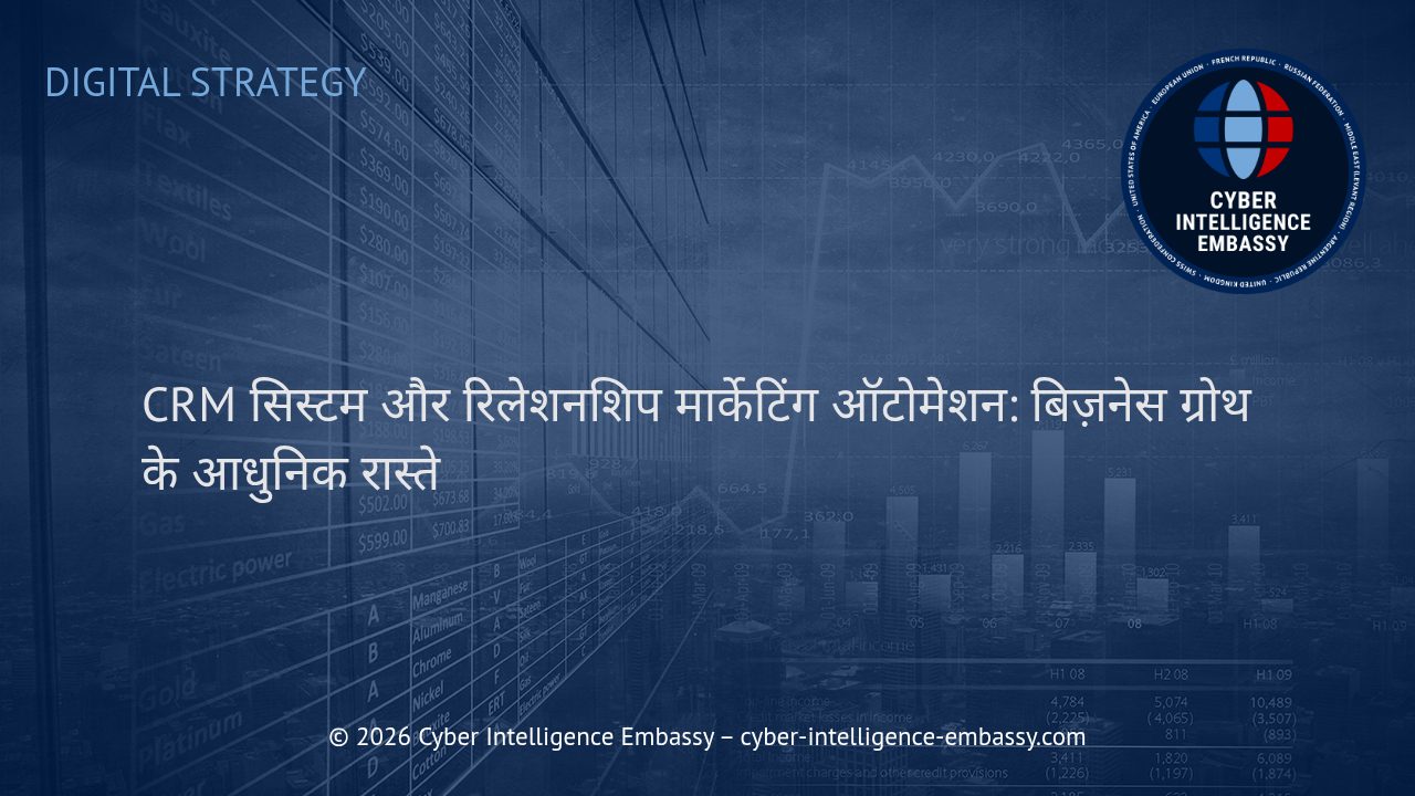 CRM सिस्टम और रिलेशनशिप मार्केटिंग ऑटोमेशन: बिज़नेस ग्रोथ के आधुनिक रास्ते