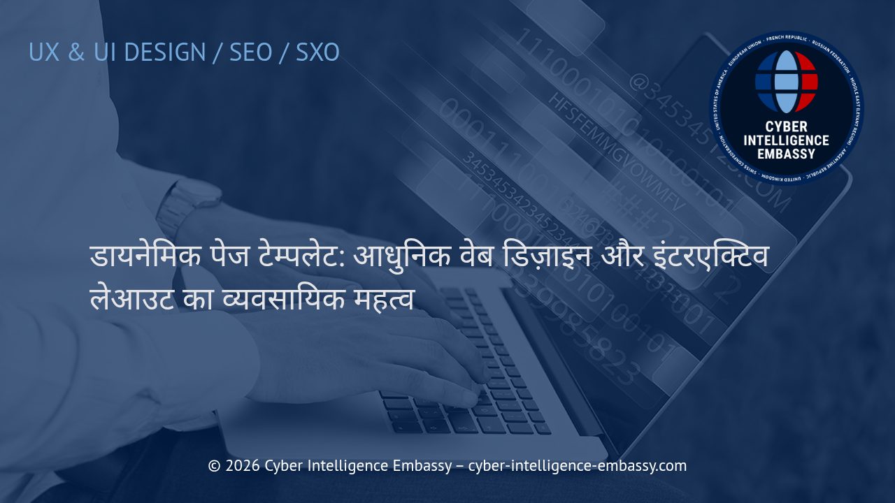 डायनेमिक पेज टेम्पलेट: आधुनिक वेब डिज़ाइन और इंटरएक्टिव लेआउट का व्यवसायिक महत्व