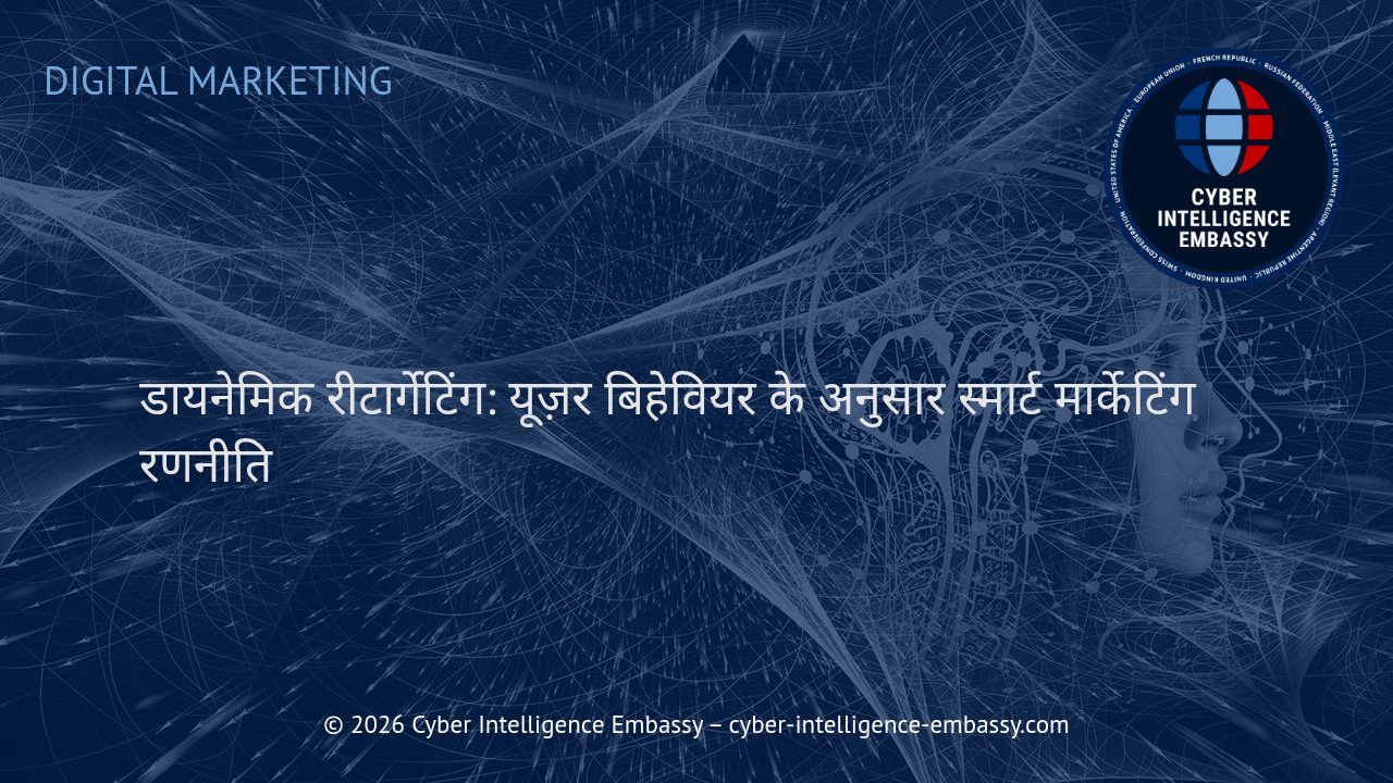डायनेमिक रीटार्गेटिंग: यूज़र बिहेवियर के अनुसार स्मार्ट मार्केटिंग रणनीति