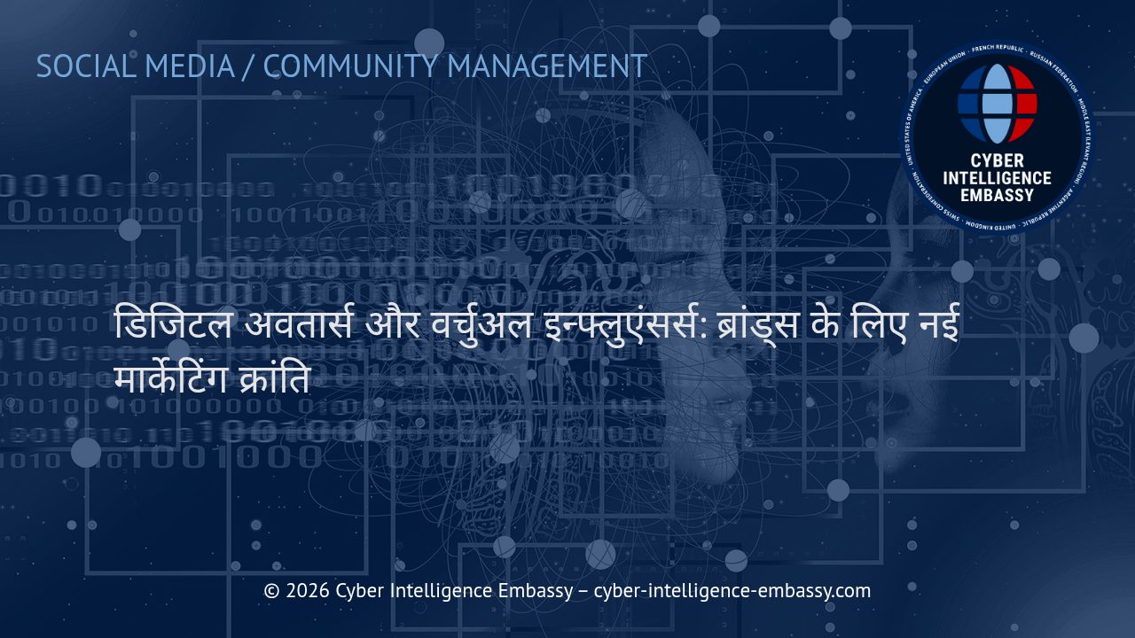 डिजिटल अवतार्स और वर्चुअल इन्फ्लुएंसर्स: ब्रांड्स के लिए नई मार्केटिंग क्रांति