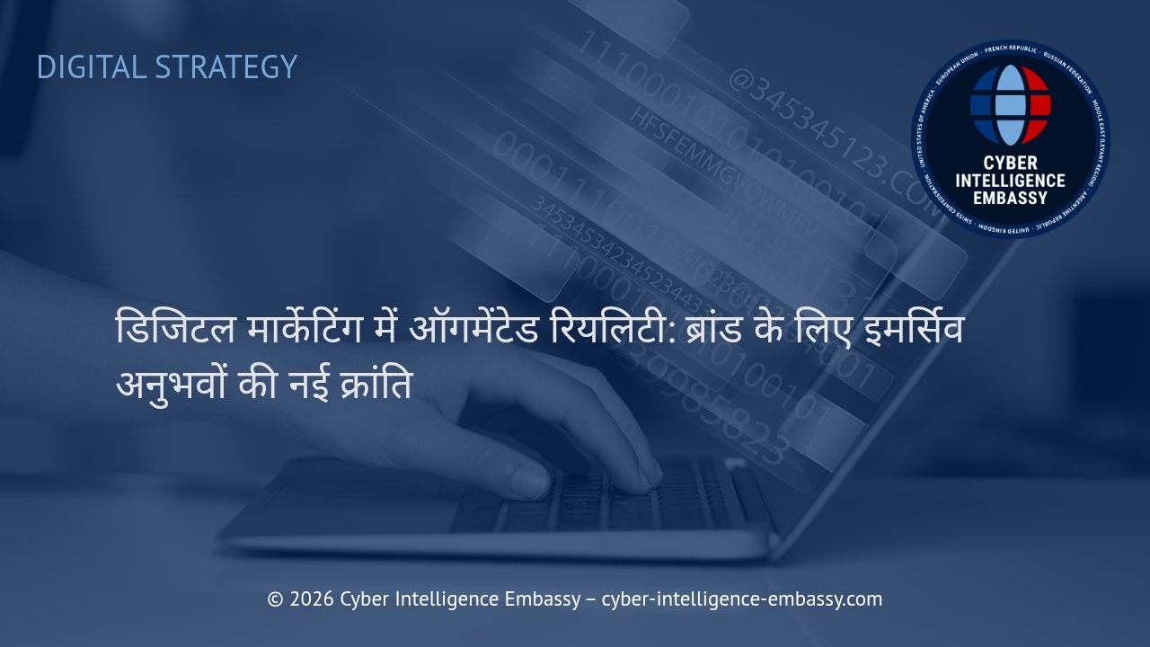डिजिटल मार्केटिंग में ऑगमेंटेड रियलिटी: ब्रांड के लिए इमर्सिव अनुभवों की नई क्रांति