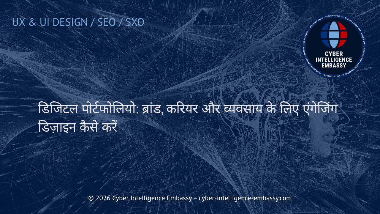 डिजिटल पोर्टफोलियो: ब्रांड, करियर और व्यवसाय के लिए एंगेजिंग डिज़ाइन कैसे करें