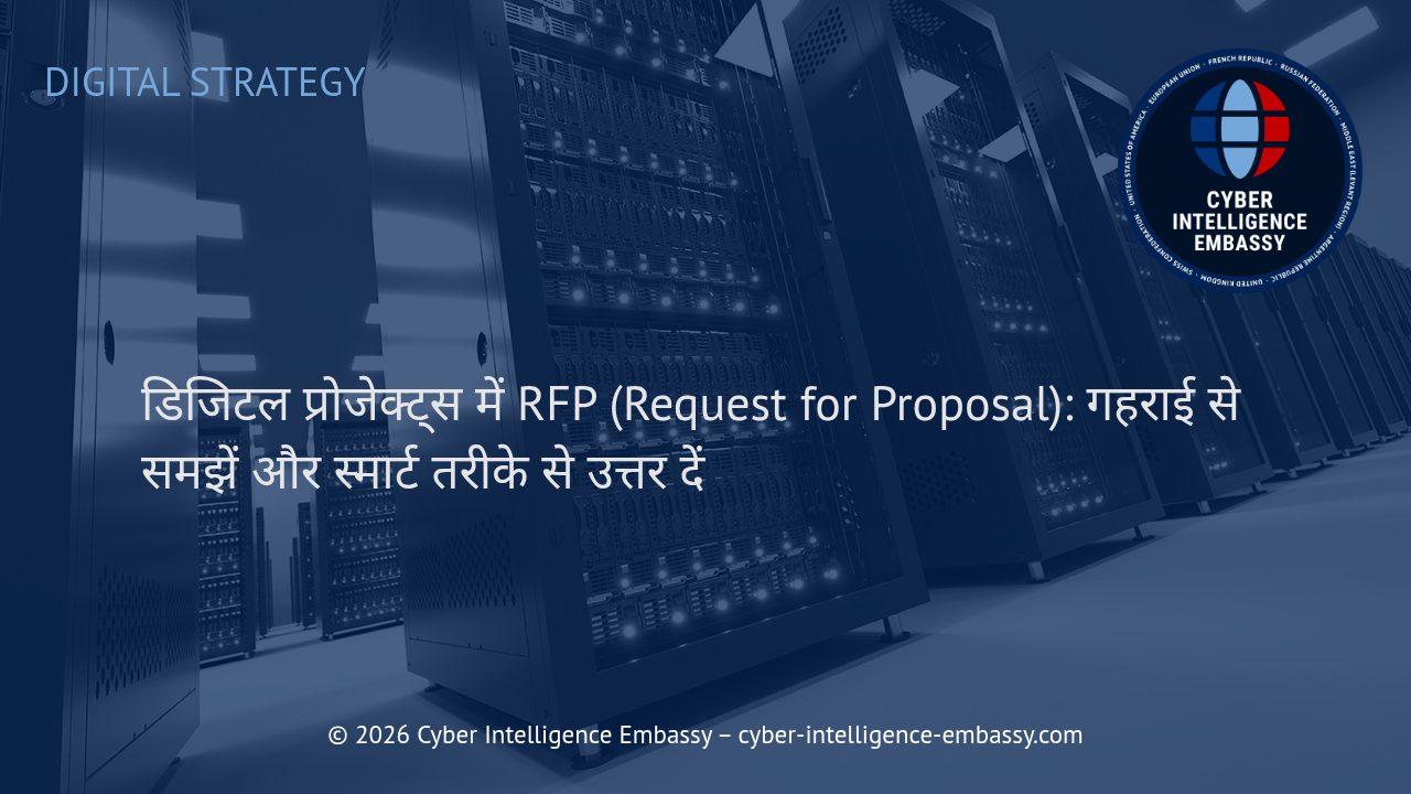 डिजिटल प्रोजेक्ट्स में RFP (Request for Proposal): गहराई से समझें और स्मार्ट तरीके से उत्तर दें