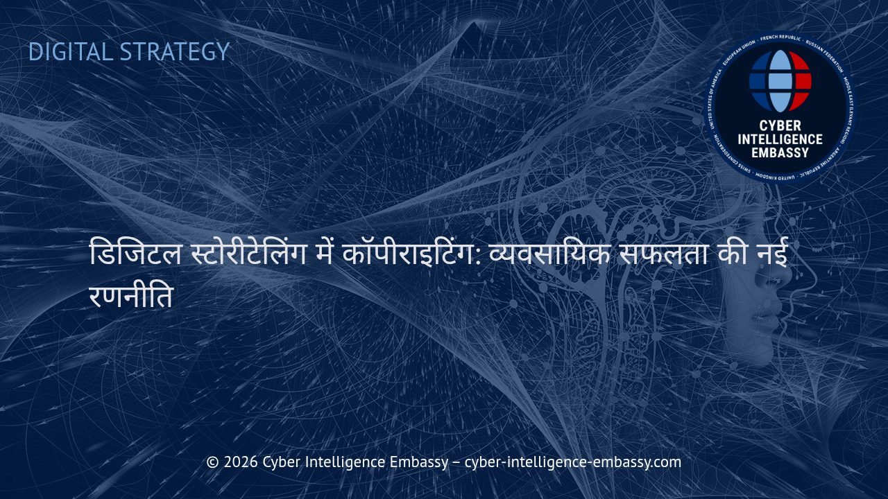 डिजिटल स्टोरीटेलिंग में कॉपीराइटिंग: व्यवसायिक सफलता की नई रणनीति