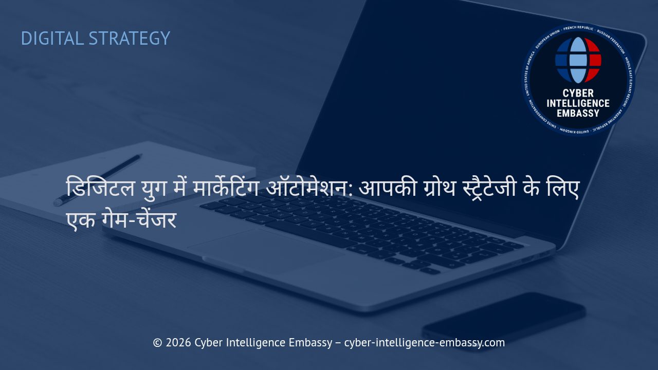 डिजिटल युग में मार्केटिंग ऑटोमेशन: आपकी ग्रोथ स्ट्रैटेजी के लिए एक गेम-चेंजर