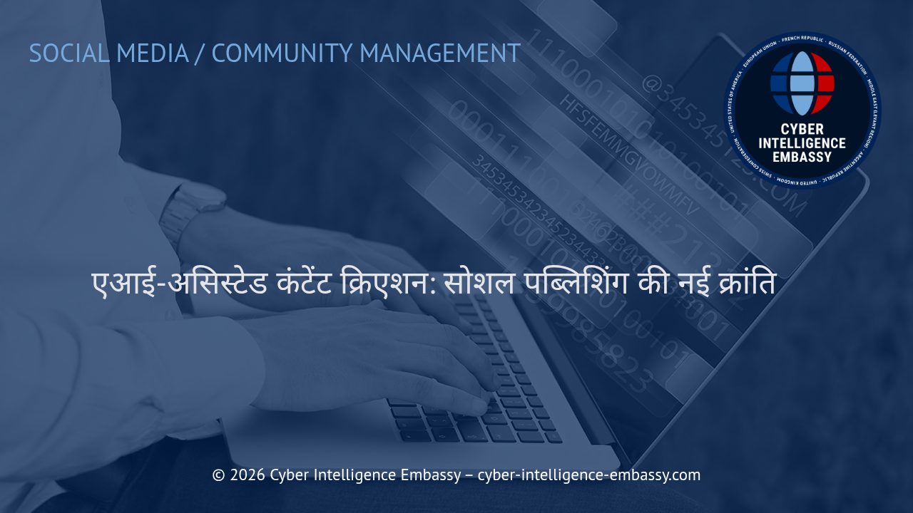 एआई-असिस्टेड कंटेंट क्रिएशन: सोशल पब्लिशिंग की नई क्रांति