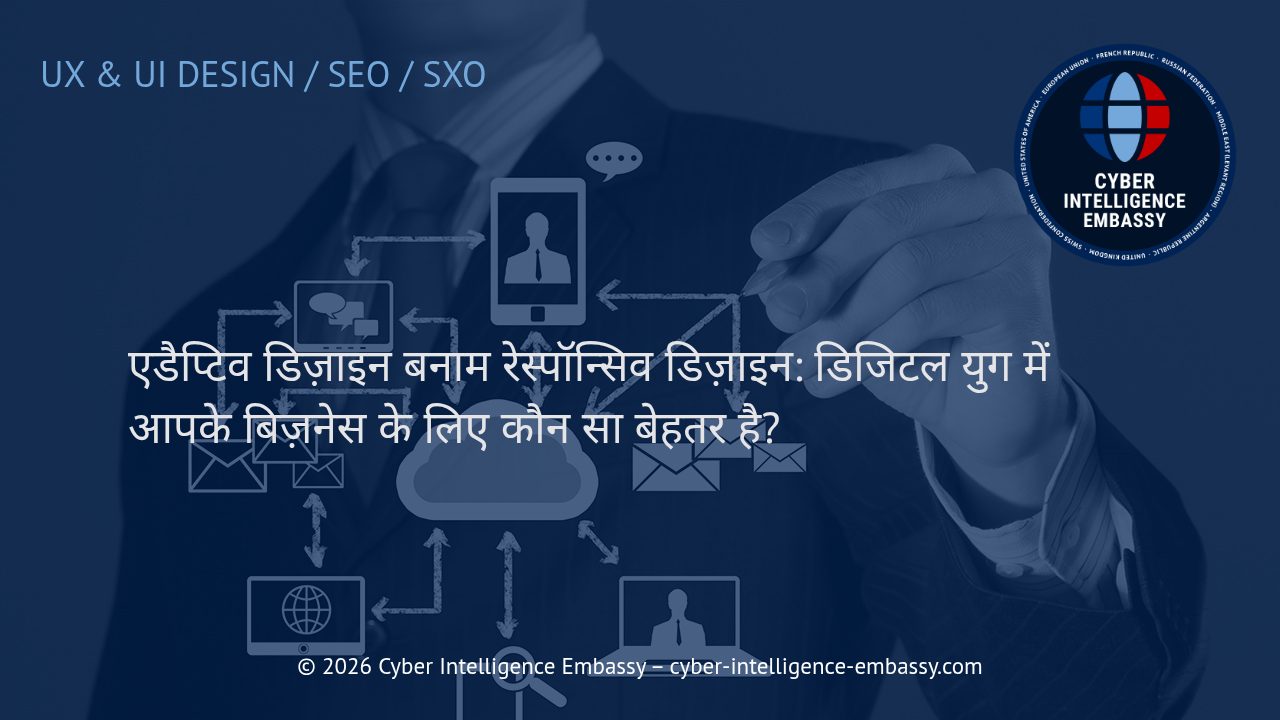 एडैप्टिव डिज़ाइन बनाम रेस्पॉन्सिव डिज़ाइन: डिजिटल युग में आपके बिज़नेस के लिए कौन सा बेहतर है?