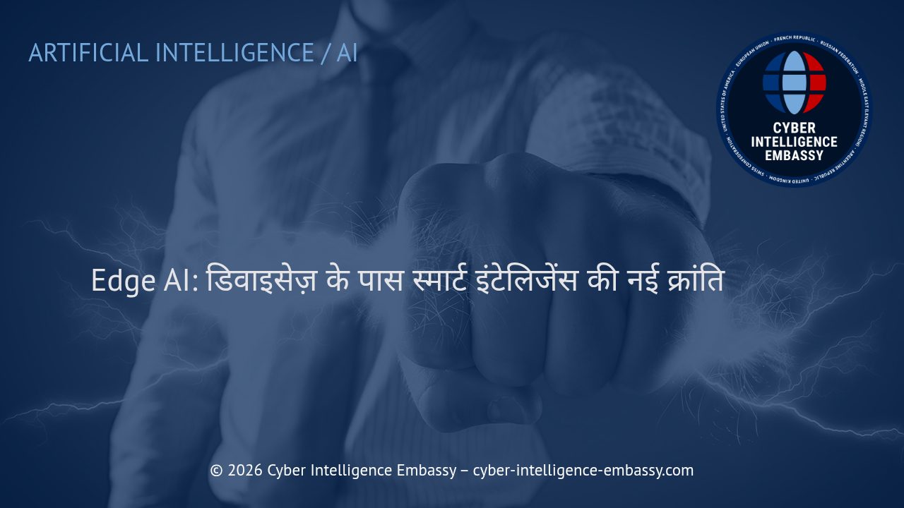 Edge AI: डिवाइसेज़ के पास स्मार्ट इंटेलिजेंस की नई क्रांति
