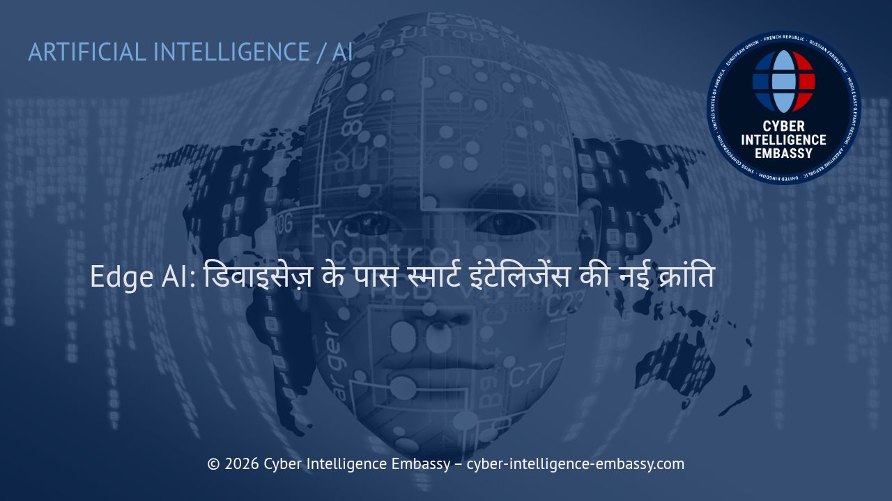 Edge AI: डिवाइसेज़ के पास स्मार्ट इंटेलिजेंस की नई क्रांति