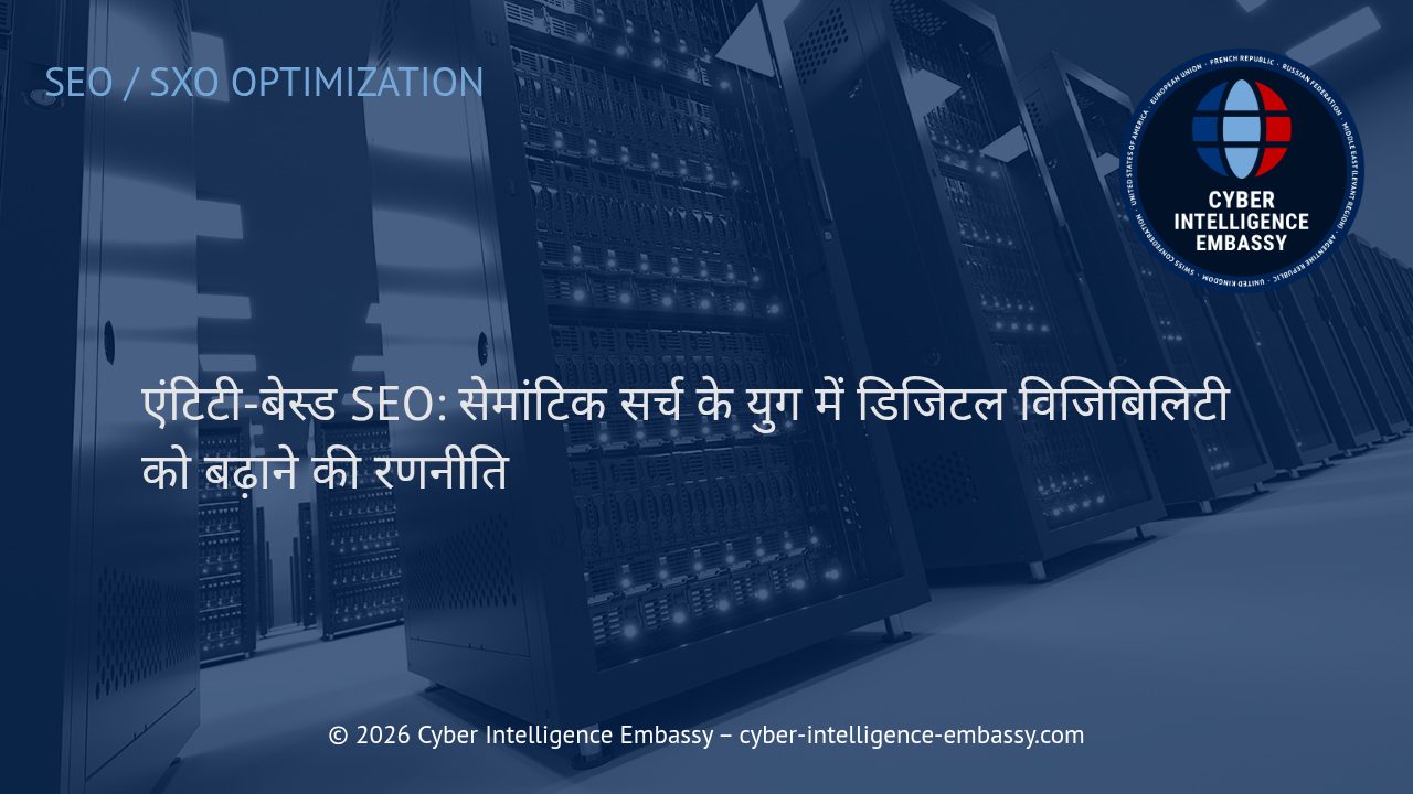 एंटिटी-बेस्ड SEO: सेमांटिक सर्च के युग में डिजिटल विजिबिलिटी को बढ़ाने की रणनीति