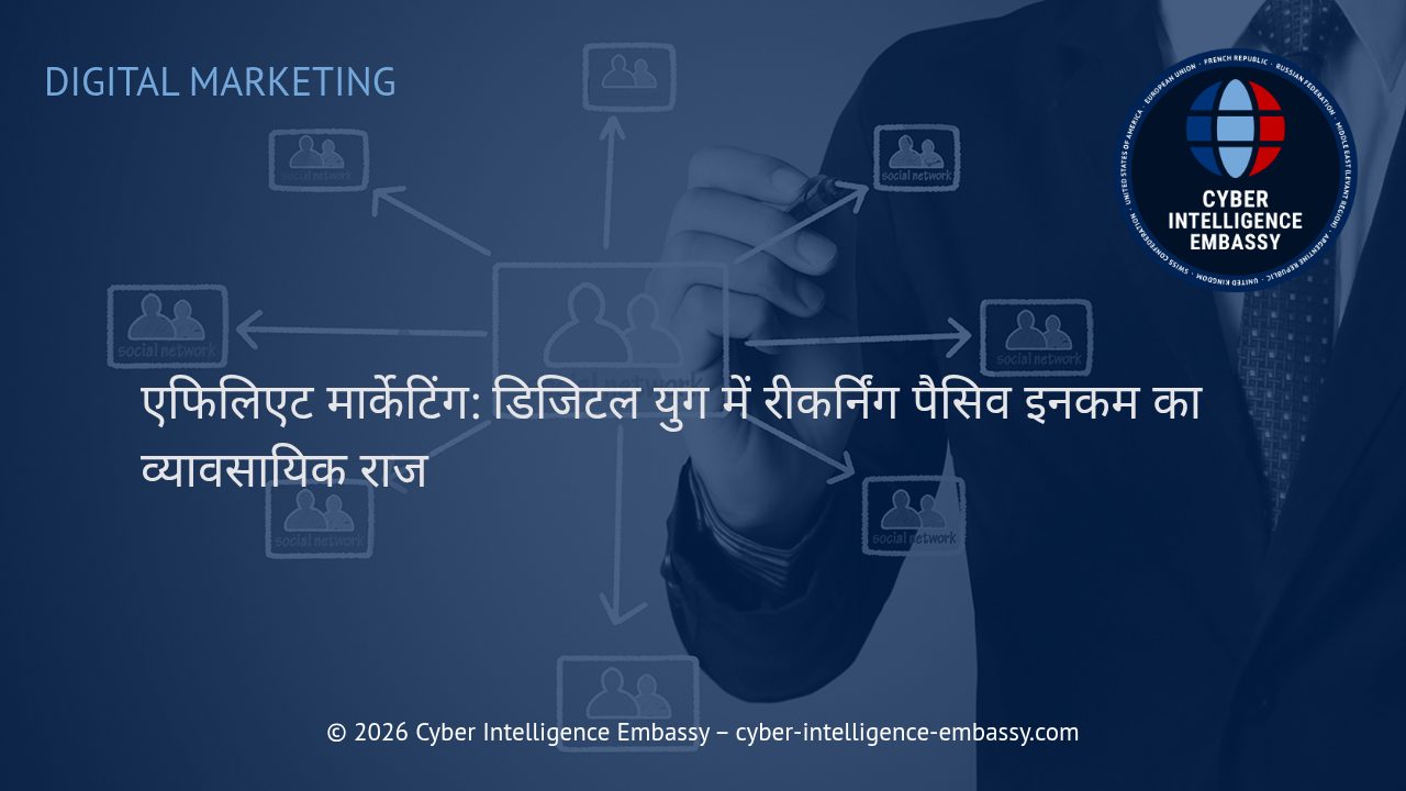 एफिलिएट मार्केटिंग: डिजिटल युग में रीकर्निंग पैसिव इनकम का व्यावसायिक राज