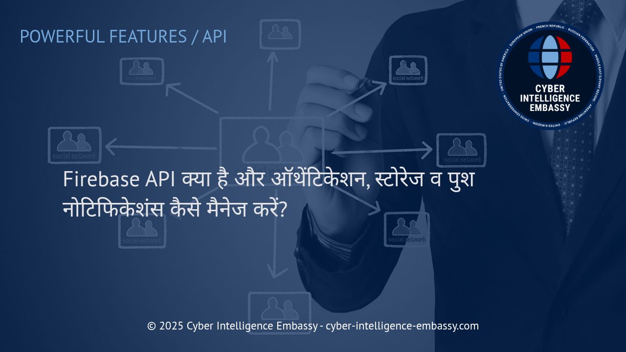 Firebase API: आधुनिक ऐप्लिकेशन के लिए ऑथेंटिकेशन, स्टोरेज और पुश नोटिफिकेशन का स्मार्ट प्रबंधन