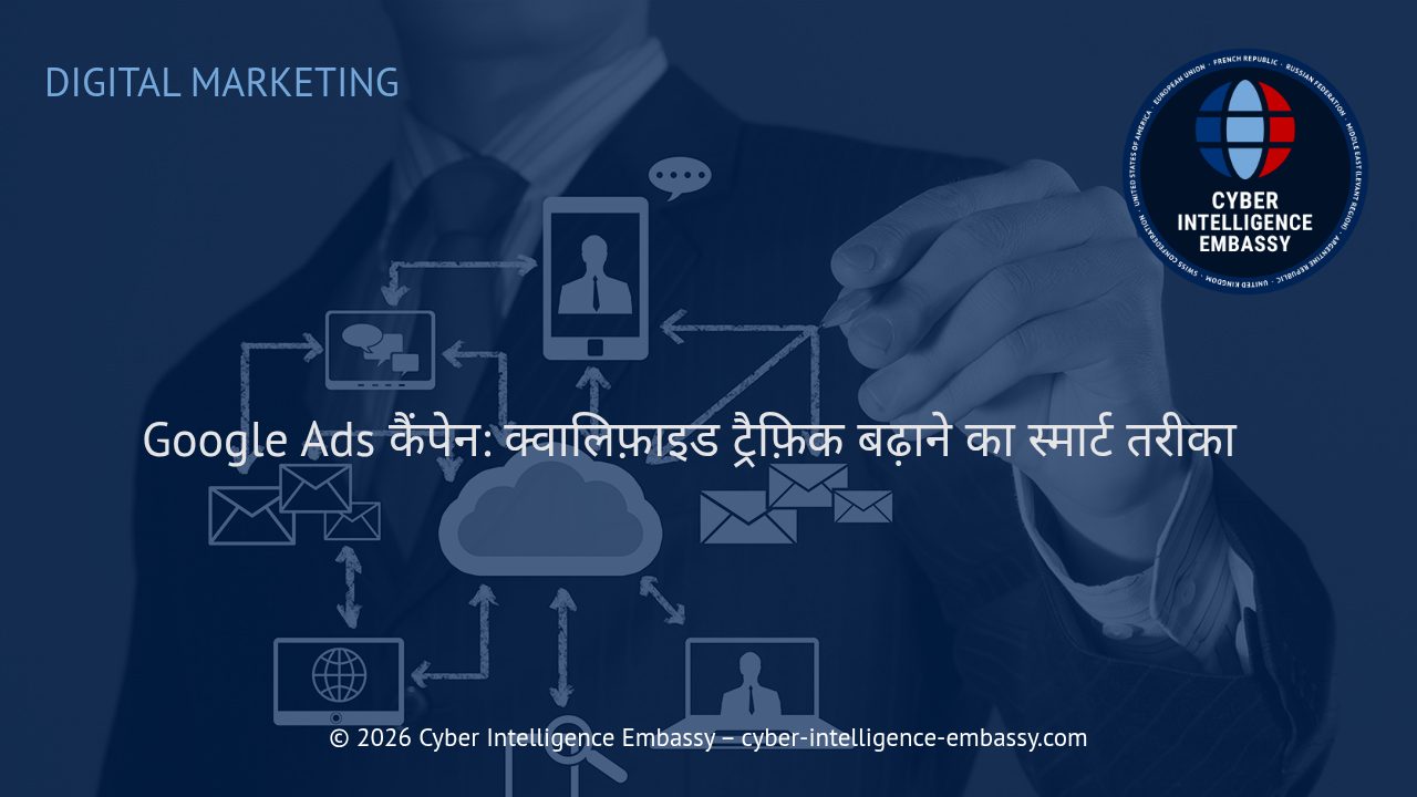 Google Ads कैंपेन: क्वालिफ़ाइड ट्रैफ़िक बढ़ाने का स्मार्ट तरीका