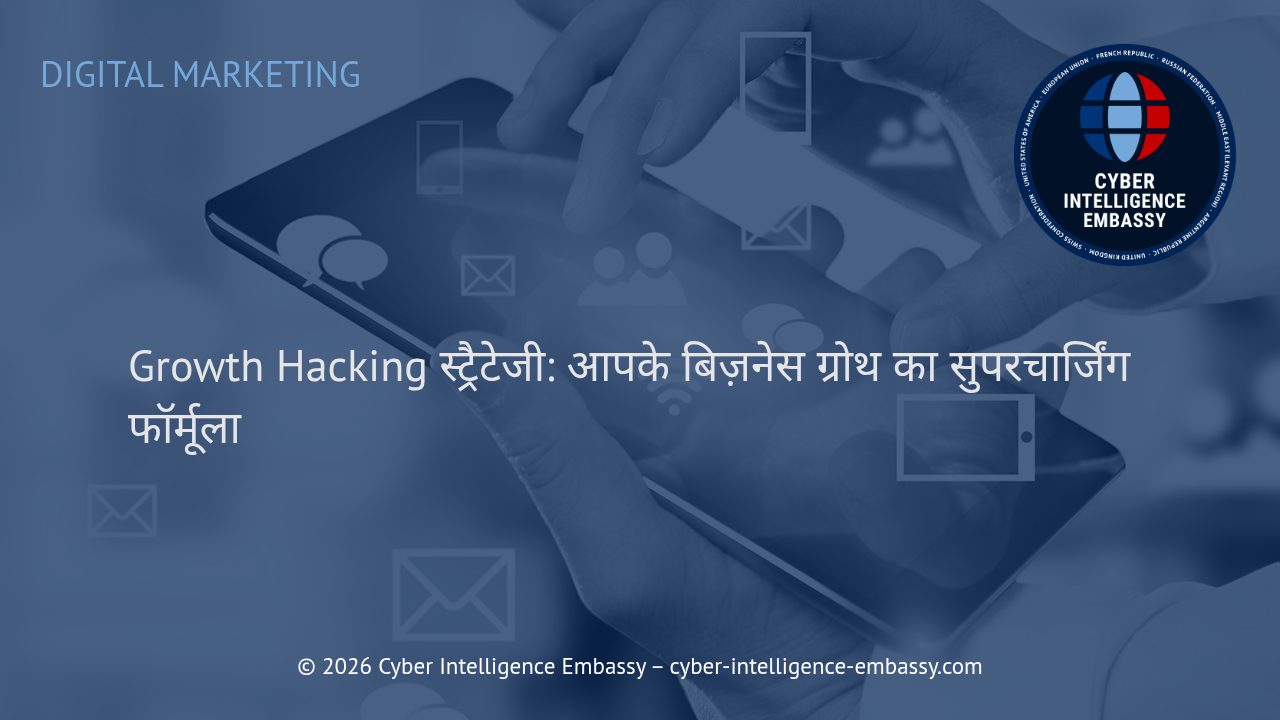 Growth Hacking स्ट्रैटेजी: आपके बिज़नेस ग्रोथ का सुपरचार्जिंग फॉर्मूला